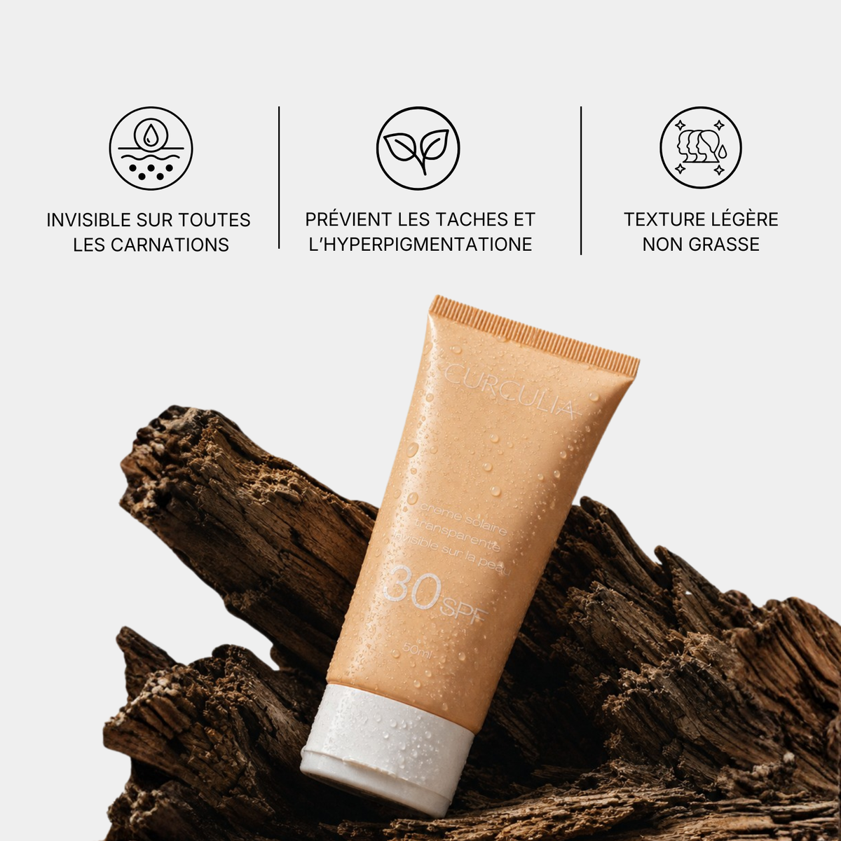 Crème Solaire Transparente